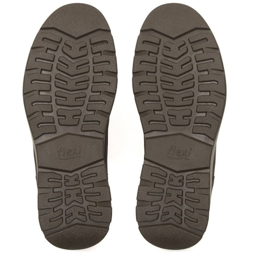 Zapato Choclo Diseño Liso para Hombre Flexi