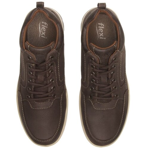 Zapato Choclo Diseño Liso para Hombre Flexi