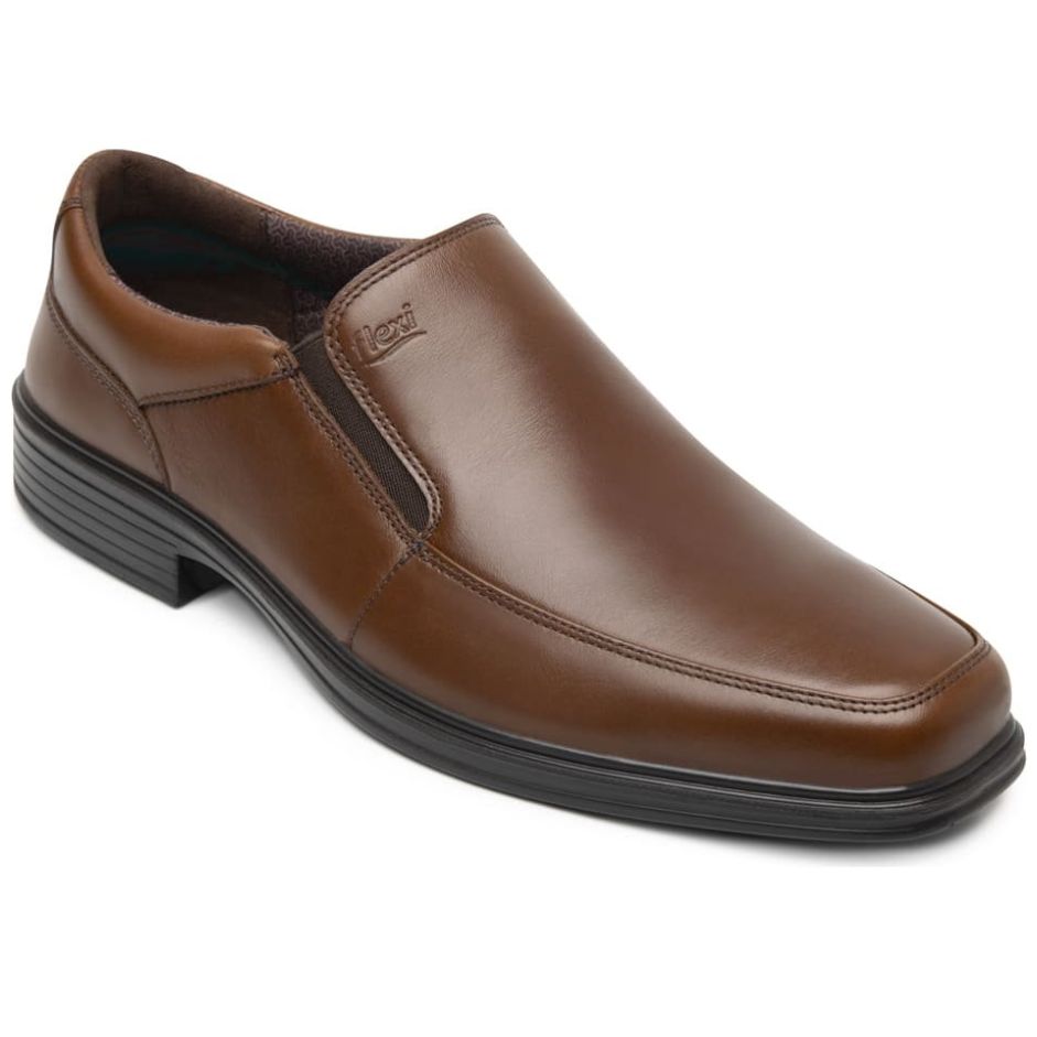 Mocasín Diseño Liso para Hombre Flexi