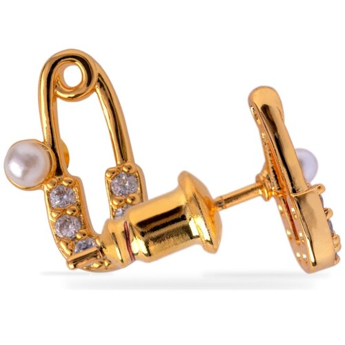 Set de Aretes de Seguro Y Arracadas con Zcs  para Mujer Girondela