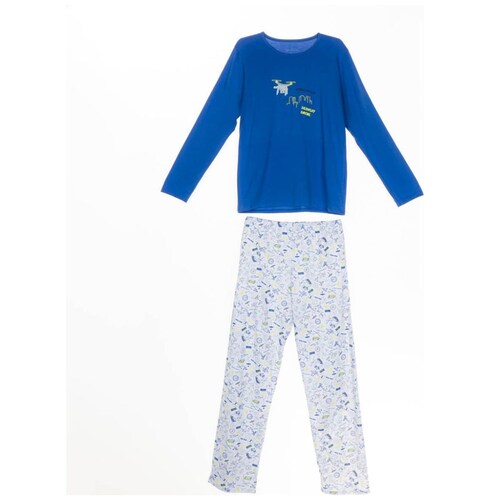 Pijama Manga Larga Drone para Niño Skiny
