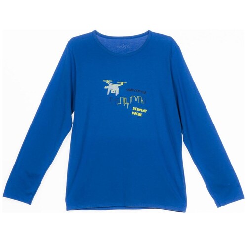 Pijama Manga Larga Drone para Niño Skiny