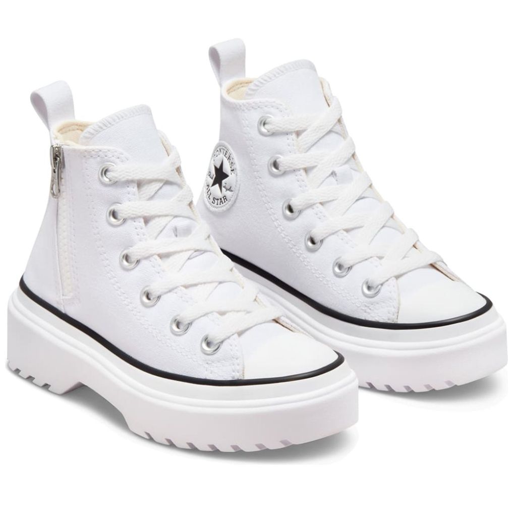 Tenis Bota 17 21.5 Blanco para Nina Converse