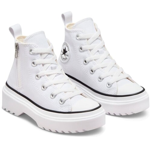 Tenis Bota 17-21.5 Blanco para Niña Converse