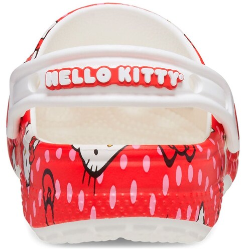 Crocs Hello Kitty Classic 18-23 Rojo para Niña