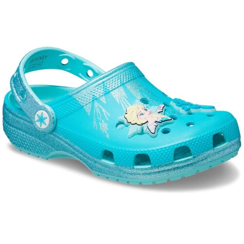 Crocs Frozen Elsa Classic 18-23 Azul para Niña