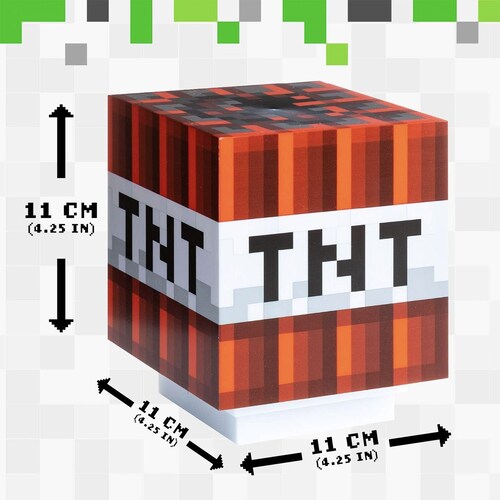 Lámpara con Sonido Minecraft Tnt Paladone