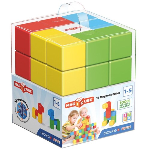 Magicube de Colores 16 Piezas Geomag