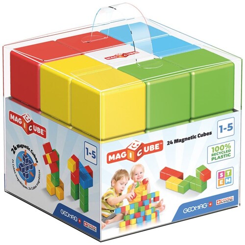 Magicube de Colores 24 Piezas Geomag