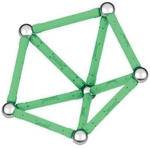 Set Juego Glow Construcción Magnética 25 Piezas Geomag