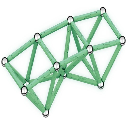 Set Juego Glow Construcción Magnética 60 Piezas Geomag