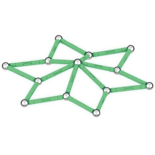 Set Juego Glow Construcción Magnética 42 Piezas Geomag