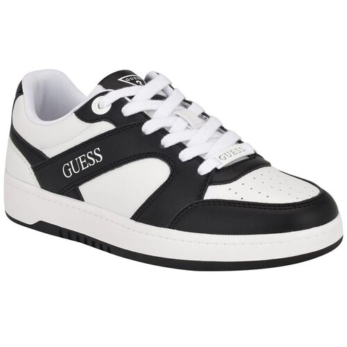 Tenis Blanco y Negro Franja para Mujer Guess