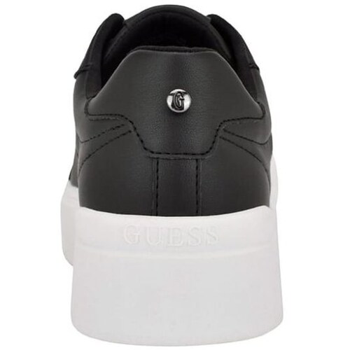 Tenis Negro Plataforma Blanca para Mujer Guess