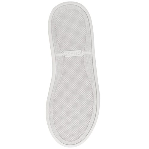 Tenis Aplicación Logo y Detalles Plateados para Mujer Guess