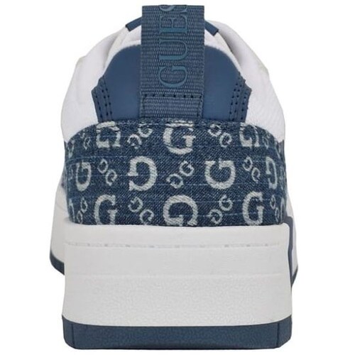 Tenis con Plataforma y Monogram Azul para Mujer Guess