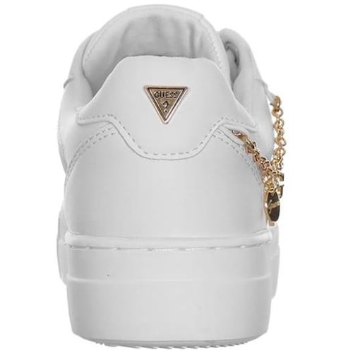 Tenis Blancos con Cadena Abalorios para Mujer Guess