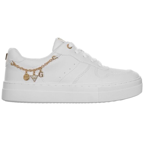 Tenis Blancos con Cadena Abalorios para Mujer Guess
