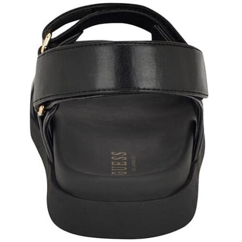 Sandalia Logotipo Dorado para Mujer Guess