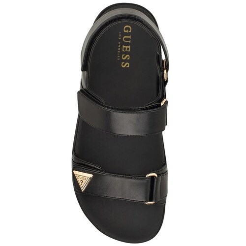 Sandalia Logotipo Dorado para Mujer Guess