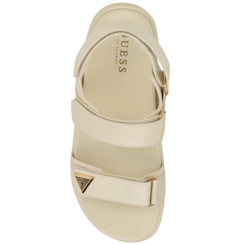 Sandalia Logo Dorado para Mujer Guess