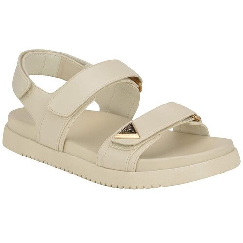 Sandalia Logo Dorado para Mujer Guess