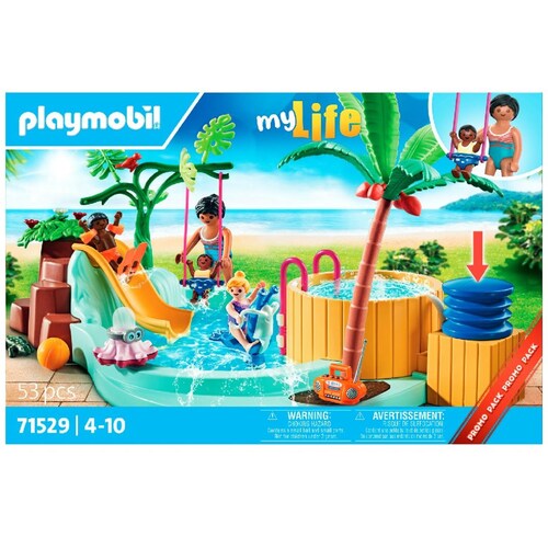 Juego Pack Piscina con Jacuzzi Playmobil