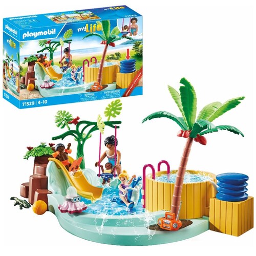 Juego Pack Piscina con Jacuzzi Playmobil