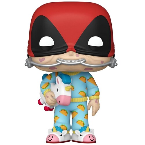 Funko Pop Marvel: Deadpool - Deadpool de Pijamada