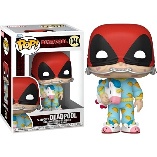 Funko Pop Marvel: Deadpool - Deadpool de Pijamada