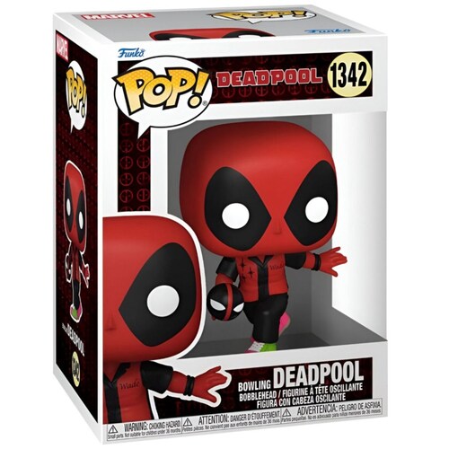 Pop Marvel Deadpool Atuendo Boliche Funko