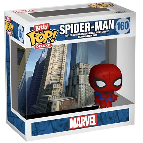 Funko Bitty Pop Deluxe: Marvel - Spiderman Cityscape