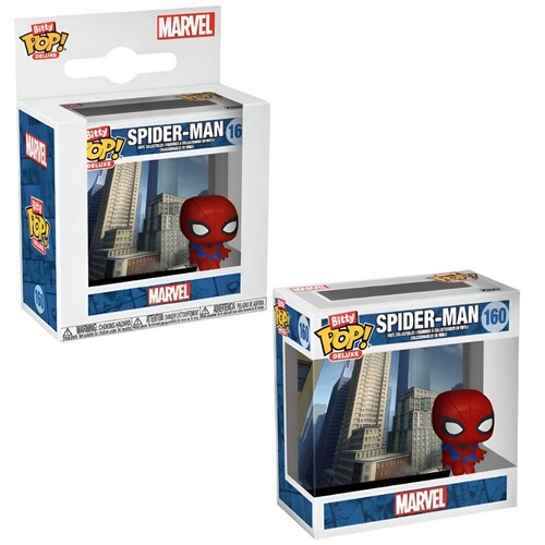 Funko Bitty Pop Deluxe: Marvel - Spiderman Cityscape