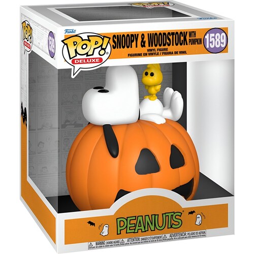 Pop Deluxe Snoopy con Woodstock Charlie Brown Funko