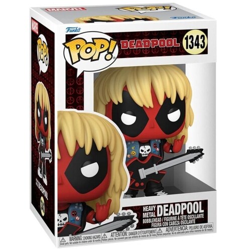 Funko Pop Marvel: Deadpool - Deadpool Heavy Metal