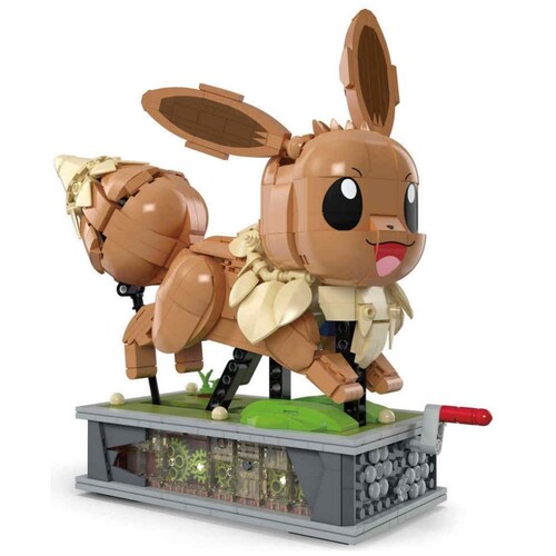 Mega Pokémon Juguete de Construcción Eevee con Movimiento Mattel