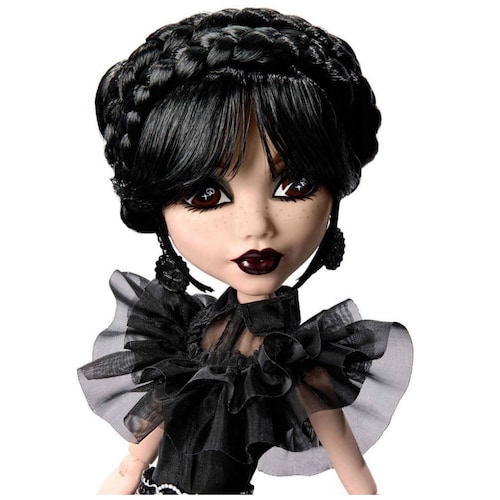 Monster High Muñeca Colección Wednesday Raven Dress