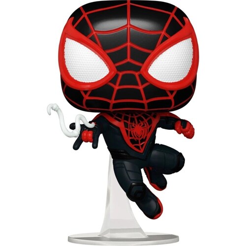 Funko Pop Games: Spiderman 2 - Miles Morales Traje Actualizado