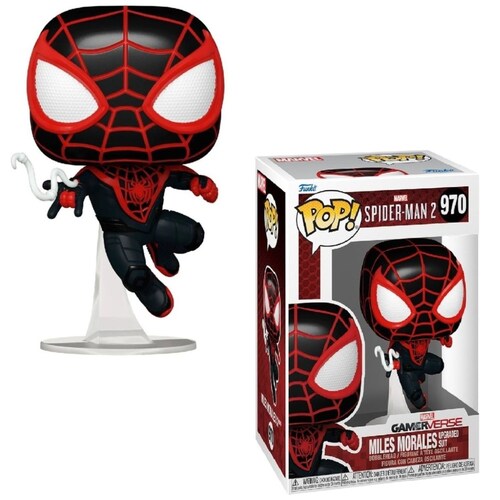 Funko Pop Games: Spiderman 2 - Miles Morales Traje Actualizado