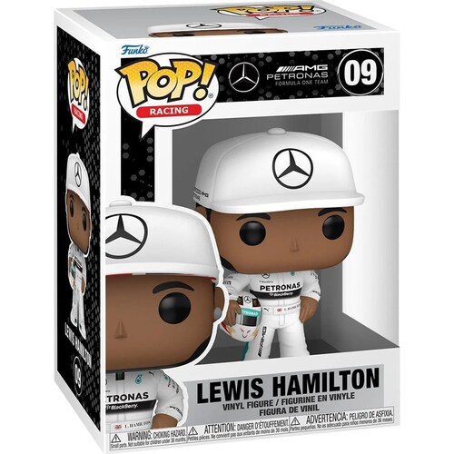 Pop Racing Fórmula 1 Mercedes Lewis Hamilton Funko