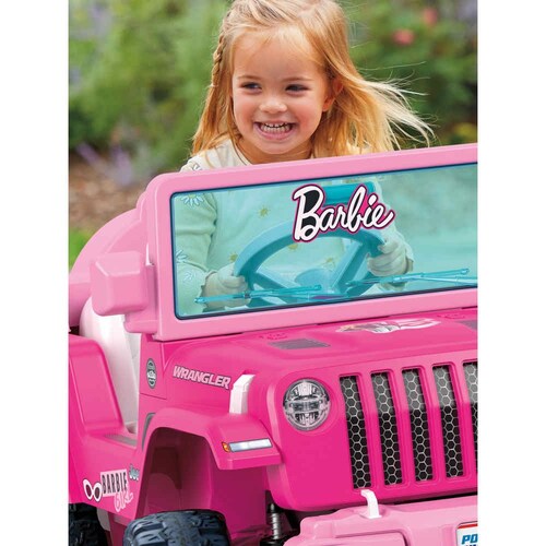Power Wheels Montable Barbie Jeep® Wrangler 6V Fisher-Price