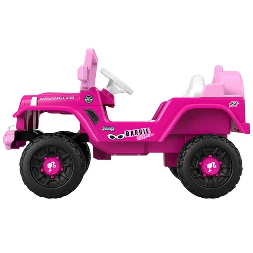 Power Wheels Montable Barbie Jeep® Wrangler 6V Fisher-Price
