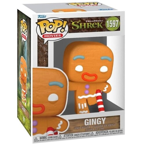 Funko Pop Movies: Shrek Dreamworks 30 Aniversario - Galleta de Jengibre