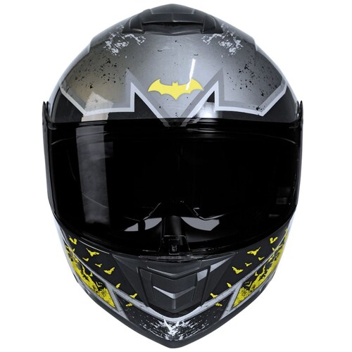 Casco Abatible para Motociclista Dc Zero Batman