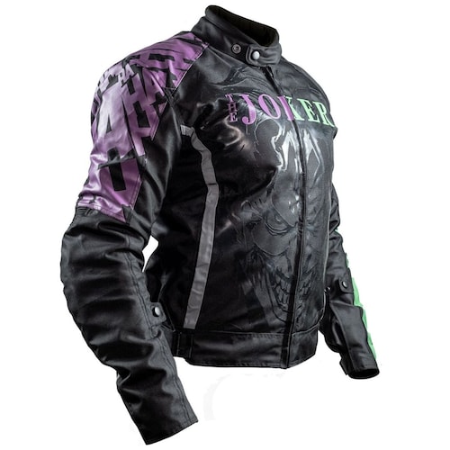 Chamarra Textil con Protecciones Dc Joker