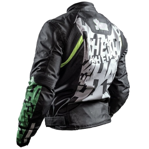 Chamarra Textil con Protecciones Dc Joker