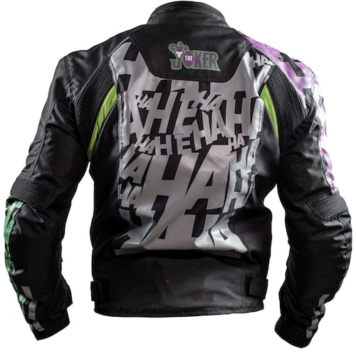 Chamarra Textil con Protecciones Dc Joker