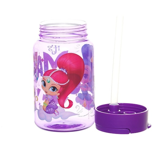 Botella con Pipeta Shimmer And Shine  Fun Kids