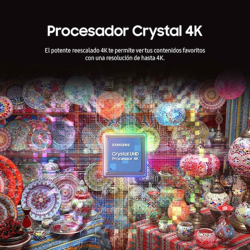 Pantalla Samsung Crystal 75 Pulgadas 4K Uhd Un75Du7000Fxzx