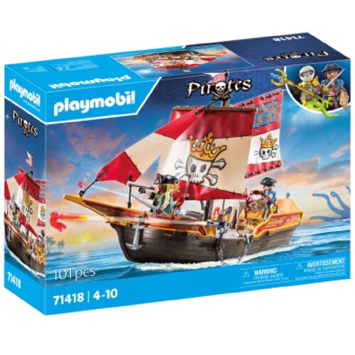 Barco Corsario de Pirate Queen Playmobil